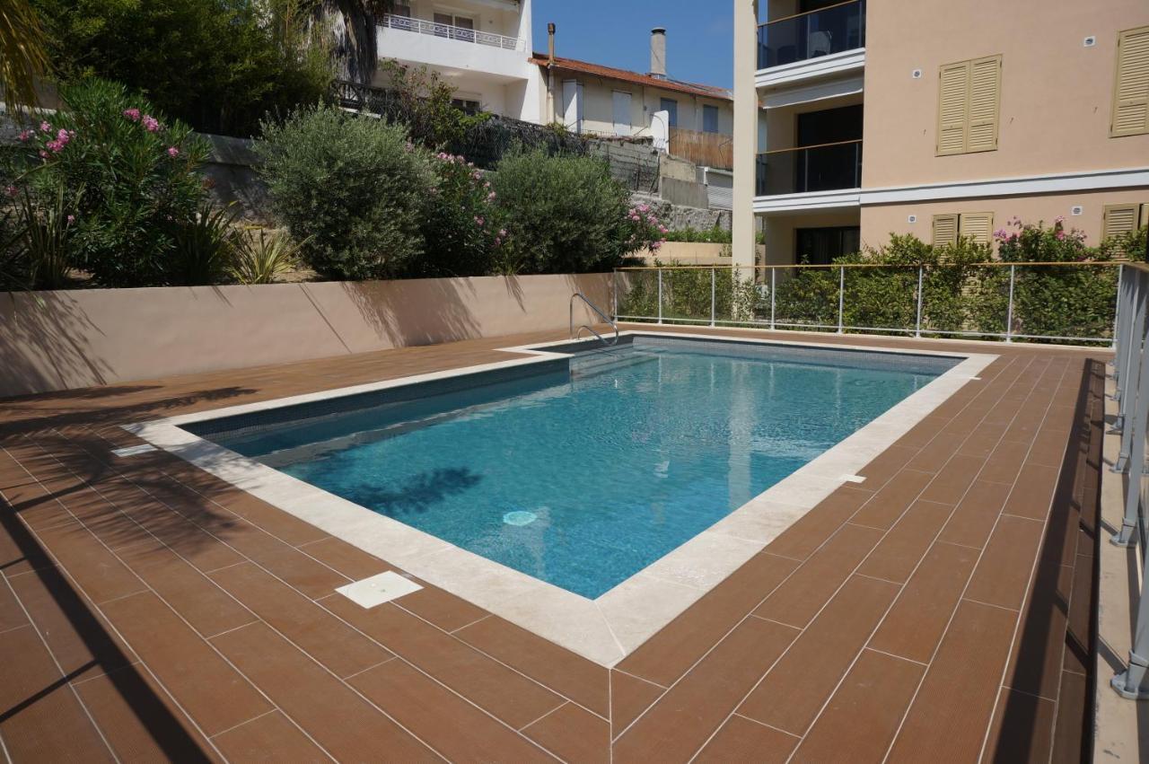 Palm Beach Apartment With A Pool In The Residence Cannes Exterior foto